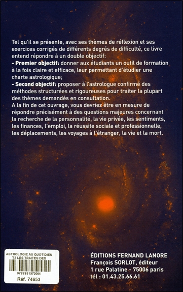 Astrologie au quotidien Tome 2 - Les traités des aspects - Exercices corrigés 2