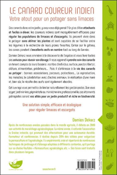 Le Canard coureur indien - Votre atout pour un potager sans limaces 2