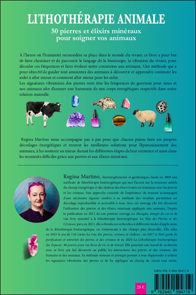 Lithothérapie animale - 50 pierres et élixirs minéraux pour soigner vos animaux 2