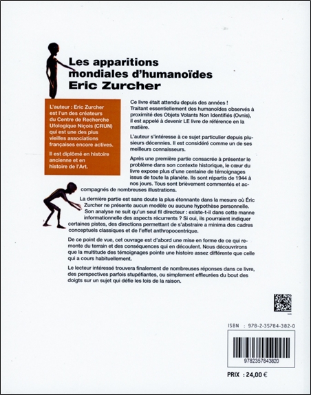 Les apparitions mondiales d'humanoïdes 2