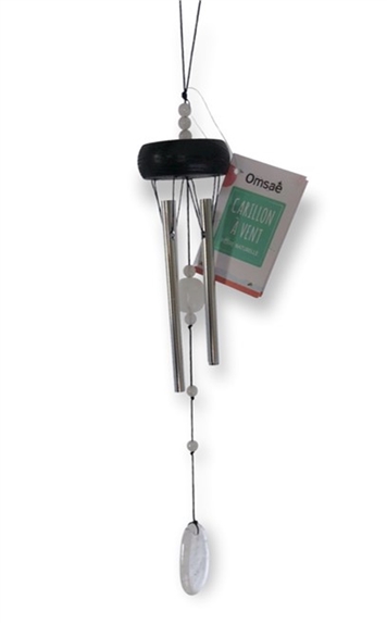 Carillon à vent Cristal de roche 33 cm 1