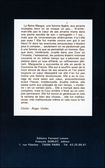 La vie tragique de la Reine Margot 2