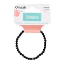 Bracelet Tourmaline Noire Perles rondes 4 mm 8