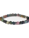 Bracelet Agate Multicolore Perles rondes 6 mm 3