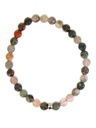 Bracelet Héliotrope Perles rondes 6 mm 2
