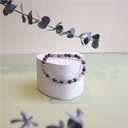 Bracelet Héliotrope Perles rondes 6 mm 5