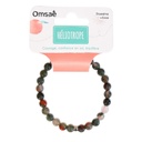Bracelet Héliotrope Perles rondes 6 mm 8
