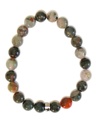Bracelet Héliotrope Perles rondes 8 mm 2