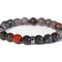 Bracelet Héliotrope Perles rondes 8 mm 7