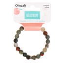 Bracelet Héliotrope Perles rondes 8 mm 8
