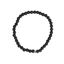 Bracelet Pierre de lave Perles rondes 4 mm 6