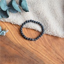 Bracelet Pierre de lave Perles rondes 6 mm 5