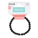 Bracelet Pierre de lave Perles rondes 6 mm 8