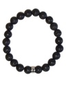 Bracelet Pierre de lave Perles rondes 8 mm 2