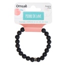 Bracelet Pierre de lave Perles rondes 8 mm 8