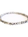 Bracelet Jaspe Dalmatien Perles rondes 4 mm 3