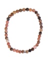 Bracelet Rhodonite Perles rondes 4 mm 2