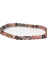 Bracelet Rhodonite Perles rondes 4 mm 3