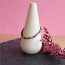 Bracelet Rhodonite Perles rondes 4 mm 5