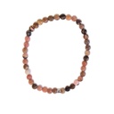 Bracelet Rhodonite Perles rondes 4 mm 6