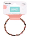 Bracelet Rhodonite Perles rondes 4 mm 8