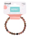 Bracelet Rhodonite Perles rondes 6 mm 4