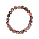 Bracelet Rhodonite Perles rondes 8 mm 6