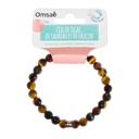 Bracelet il de Taureau, il de faucon, il de tigre Perles rondes 8 mm Poignet large 8