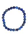 Bracelet Lapis-Lazuli Perles rondes 8 mm Poignet large 2