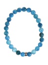 Bracelet Apatite Perles rondes 8 mm Poignet large 2