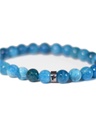 Bracelet Apatite Perles rondes 8 mm Poignet large 3