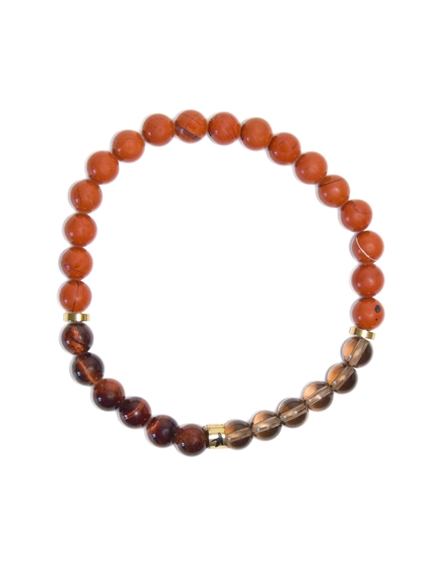 Bracelet Chakra Racine Perles rondes 6 mm 2