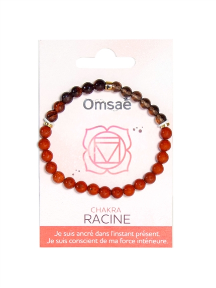 Bracelet Chakra Racine Perles rondes 6 mm 3