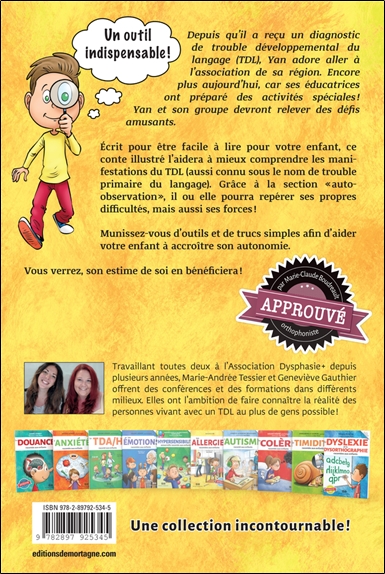 Le Trouble Développemental du Langage (dysphasie) raconté aux enfants 2