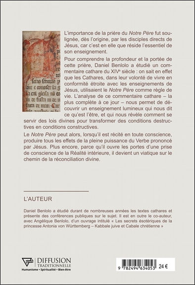 Méditations sur le Notre Père - Dans un commentaire Cathare (Manuscrit 269 du Trinity Collège de Dublin) 2