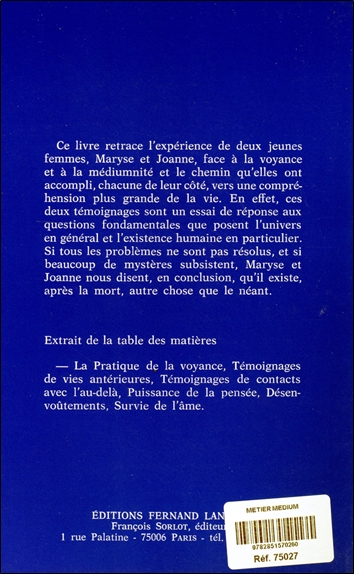 Notre Métier Médium 2