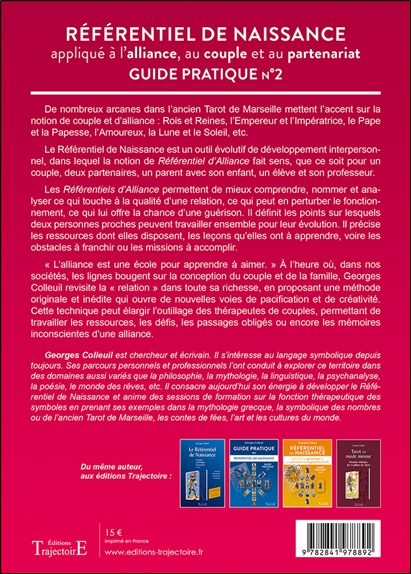 Référentiel de naissance appliqué à l'alliance, au couple et au partenariat - Guide pratique n°2 2