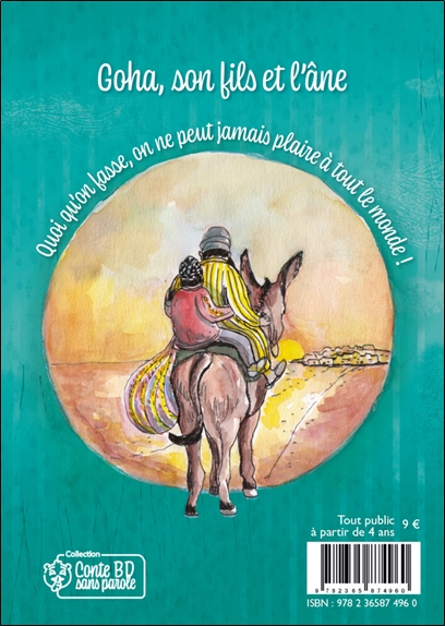 Goha, son fils et l'âne - Conte BD sans parole 2