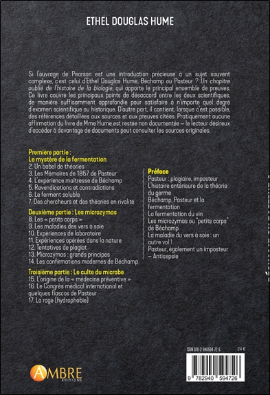 Béchamp ou Pasteur ? Un chapitre perdu dans l'histoire de la biologie 2