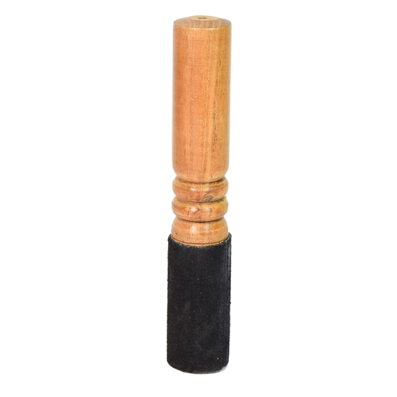 Bâton pour Bol Chantant Bois et Daim 15 cm 5