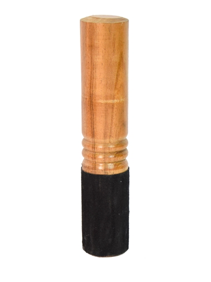 Bâton pour Bol Chantant Bois et Daim 21 cm 2