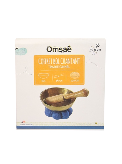 Coffret Bol Chantant Traditionnel Diamètre 6 cm 4