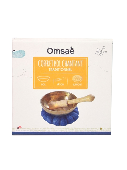 Coffret Bol Chantant Traditionnel Diamètre 8 cm 4