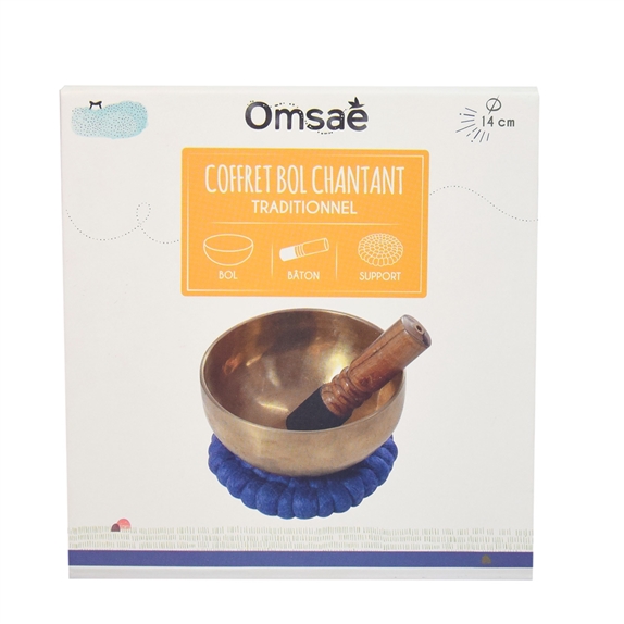 Coffret Bol Chantant Traditionnel Diamètre 14 cm 7