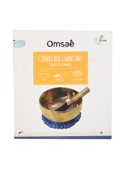 Coffret Bol Chantant Traditionnel Diamètre 18 cm 4