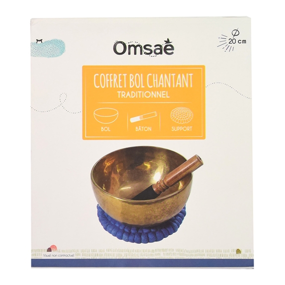 Coffret Bol Chantant Traditionnel Diamètre 20 cm 8