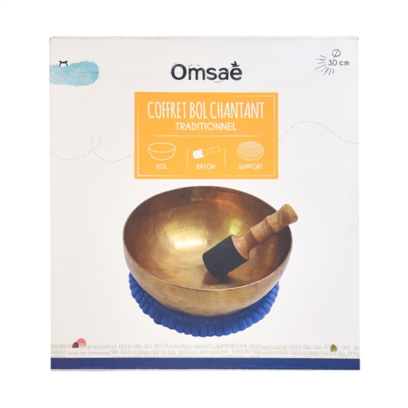 Coffret Bol Chantant Traditionnel Diamètre 30 cm 8