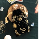 Bourse pour Cartes de Tarot Verte 5