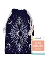 Bourse pour Cartes de Tarot Bleue 4