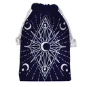Bourse pour Cartes de Tarot Bleue 6